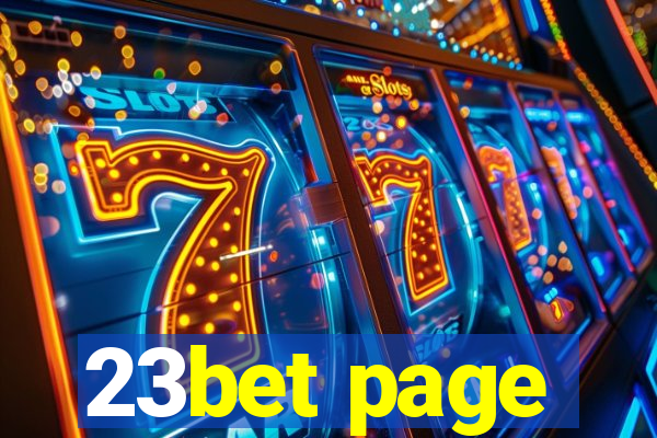 23bet page